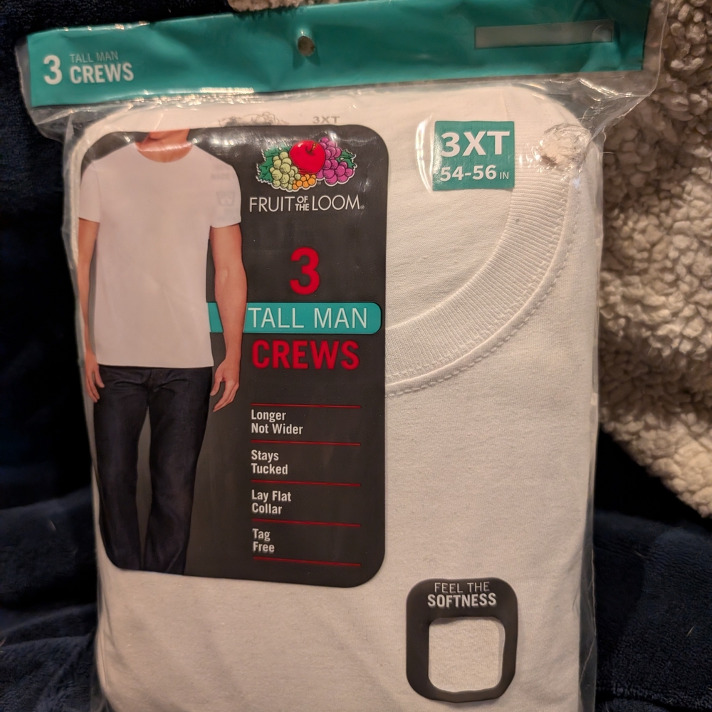Fruit of the Loom Tall Men's Crews Tees